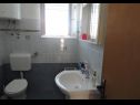 Appartamenti Sime - 800 m from sea: A1(2+2), A2(2+2), A3(2+2), A4(4+2) Novalja - Isola di Pag  - Appartamento - A3(2+2): il bagno con la toilette