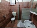 Appartamenti Draga - free parking & BBQ: A1(4), A2(4+2) Pag - Isola di Pag  - Appartamento - A1(4): il bagno con la toilette