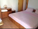 Appartamenti Sab - 40 m from beach: A1(4+2), A5(4+2), A2(4+2) Povljana - Isola di Pag  - Appartamento - A5(4+2): la camera da letto