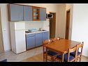 Appartamenti Branko A1(4+2), A3(4+2), A4(2+2) Povljana - Isola di Pag  - Appartamento - A3(4+2): la cucina con la sala da pranzo