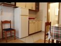 Appartamenti Branko A1(4+2), A3(4+2), A4(2+2) Povljana - Isola di Pag  - Appartamento - A4(2+2): la cucina con la sala da pranzo