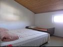 Appartamenti Zdrave - near beach: A1(3), A2(2+1), A3(3+1), A4(3), A5(3), A6(5+1), A7(5+1) Vlasici - Isola di Pag  - Appartamento - A5(3): la camera da letto