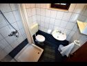 Appartamenti Maja - peaceful and quiet location A1(4+1), A2(2+2) Dobropoljana - Isola di Pasman  - Appartamento - A2(2+2): il bagno con la toilette