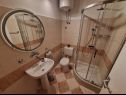 Appartamenti Rina A1(4), A2(3), A3(3) Nevidane - Isola di Pasman  - Appartamento - A2(3): il bagno con la toilette