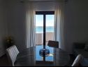 Appartamenti Dijana - right next to the beach: A1-prizemlje(5), A2-prizemlje (2), A3 (2+2) Tkon - Isola di Pasman  - Appartamento - A2-prizemlje (2): la sala da pranzo
