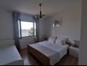 Appartamenti Dijana - right next to the beach: A1-prizemlje(5), A2-prizemlje (2), A3 (2+2) Tkon - Isola di Pasman  - Appartamento - A1-prizemlje(5): la camera da letto