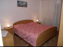 Appartamenti Mirko - 100m from beach: A1(4+3), A2(4+1) Ugrinic - Isola di Pasman  - Appartamento - A1(4+3): la camera da letto
