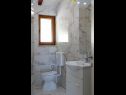 Casa vacanza Three holiday homes: H1 Azur (4), H2 Wood (4), H3 Ston (4+2) Orebic - Peninsola di Peljesac  - Croazia - H1 Azur (4): la toilette