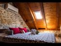 Casa vacanza Three holiday homes: H1 Azur (4), H2 Wood (4), H3 Ston (4+2) Orebic - Peninsola di Peljesac  - Croazia - H2 Wood (4): la camera da letto
