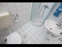 Appartamenti Ivo - 400 m from sea: SA1(2), SA2(2), A3(5+1), A4(2+1), A5(2+1), A6(3), A7(4+1), A8(4+1) Orebic - Peninsola di Peljesac  - Appartamento - A4(2+1): il bagno con la toilette