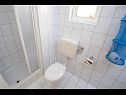 Appartamenti Ivo - 400 m from sea: SA1(2), SA2(2), A3(5+1), A4(2+1), A5(2+1), A6(3), A7(4+1), A8(4+1) Orebic - Peninsola di Peljesac  - Appartamento - A6(3): il bagno con la toilette