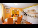 Appartamenti Zelja - big terrace: A1(4) Orebic - Peninsola di Peljesac  - Appartamento - A1(4): la cucina con la sala da pranzo