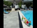 Appartamenti Boris - with pool : A1(4+1), A2(4+1), A3(3) Orebic - Peninsola di Peljesac  - la piscina