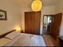 Appartamenti Dami - 100m from the sea A1 Sun(2+1), A2 Earth(2+1), A3 Sea(2+1), A4 Wind(2+1) Orebic - Peninsola di Peljesac  - Appartamento - A1 Sun(2+1): la camera da letto