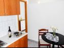 Appartamenti Jaki - 150 m from beach A1(4), SA2(2+1), A3(4), A4(4), SA5(3) Orebic - Peninsola di Peljesac  - Appartamento - A1(4): la cucina con la sala da pranzo