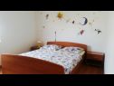 Appartamenti Jaki - 150 m from beach A1(4), SA2(2+1), A3(4), A4(4), SA5(3) Orebic - Peninsola di Peljesac  - Appartamento - A4(4): la camera da letto