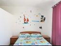 Appartamenti Jaki - 150 m from beach A1(4), SA2(2+1), A3(4), A4(4), SA5(3) Orebic - Peninsola di Peljesac  - Appartamento - A4(4): la camera da letto