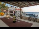 Casa vacanza Viki1  - fantastic view, next to the sea H(4+2) Podobuce - Peninsola di Peljesac  - Croazia - H(4+2): la terrazza