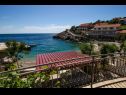 Casa vacanza Viki1  - fantastic view, next to the sea H(4+2) Podobuce - Peninsola di Peljesac  - Croazia - H(4+2): lo sguardo sul mare