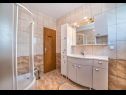 Appartamenti Duša - with great view: A1(4+1), A3 I kat(2+1), A2 II kat(2+1) Banjol - Isola di Rab  - Appartamento - A3 I kat(2+1): il bagno con la toilette