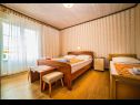 Appartamenti Duša - with great view: A1(4+1), A3 I kat(2+1), A2 II kat(2+1) Banjol - Isola di Rab  - Appartamento - A2 II kat(2+1): la camera da letto