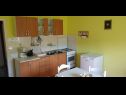 Appartamenti Miljenko - 150 m from beach: A2(2+1) Banjol - Isola di Rab  - Appartamento - A2(2+1): la cucina con la sala da pranzo