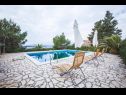  Irena - with private pool: A1(4) Banjol - Isola di Rab  - la piscina