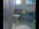 Appartamenti Anđeo - 80 m from beach : A4(2+2), A5(2+2) Barbat - Isola di Rab  - Appartamento - A4(2+2): il bagno con la toilette