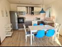 Casa vacanza Pet - 20m from the sea: H(6) Barbat - Isola di Rab  - Croazia - H(6): la cucina con la sala da pranzo