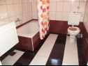 Appartamenti Grga - 300m to the sea: A1(4), A2(2), A3(2), A4(2), A5(4), A6(4) Lopar - Isola di Rab  - Appartamento - A1(4): il bagno con la toilette