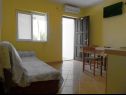 Appartamenti Nedo - 150 m from sandy beach: A1(2+1), A2(2+1) Lopar - Isola di Rab  - Appartamento - A1(2+1): il soggiorno