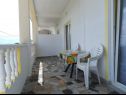 Appartamenti Nedo - 150 m from sandy beach: A1(2+1), A2(2+1) Lopar - Isola di Rab  - Appartamento - A2(2+1): la terrazza