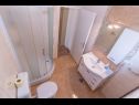 Appartamenti Rezikica - green oasis; A1(7), A2(9) Palit - Isola di Rab  - Appartamento - A1(7): il bagno con la toilette