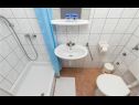Appartamenti Nedo - private parking: A1(6) Supetarska Draga - Isola di Rab  - Appartamento - A1(6): il bagno con la toilette