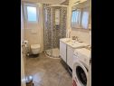 Appartamenti Mario - 150m from sea: A1(2), A2(4), A3 deluxe(4), R(2) Supetarska Draga - Isola di Rab  - Appartamento - A2(4): il bagno con la toilette