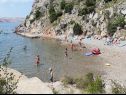 Appartamenti Mil - 30 m from beach: A1(2+2), SA2 novi(0+4), SA3(0+3) Ribarica - Riviera Senj  - la spiaggia