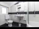 Casa vacanza JP H(10) Brodarica - Riviera Sibenik  - Croazia - H(10): il bagno con la toilette