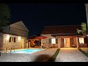 Casa vacanza Tihomir - with pool : H(6+2) Drnis - Riviera Sibenik  - Croazia - la piscina (casa e dintorni)