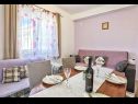 Appartamenti Vinx - grill and terrace A1(2+2), A2(2+2) Baia Kanica (Rogoznica) - Riviera Sibenik  - Croazia - Appartamento - A1(2+2): la sala da pranzo