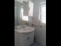 Appartamenti Anica A1(2+1), A2(2+2) Baia Kanica (Rogoznica) - Riviera Sibenik  - Croazia - Appartamento - A1(2+1): il bagno con la toilette