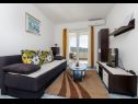 Appartamenti Anica A1(2+1), A2(2+2) Baia Kanica (Rogoznica) - Riviera Sibenik  - Croazia - Appartamento - A1(2+1): il soggiorno