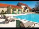 Casa vacanza Villa Karaga - with private pool: H(8+1) Ljubotic - Riviera Sibenik  - Croazia - la casa