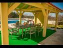 Casa vacanza Villa Karaga - with private pool: H(8+1) Ljubotic - Riviera Sibenik  - Croazia - la terrazza ortense