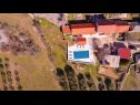 Casa vacanza Villa Karaga - with private pool: H(8+1) Ljubotic - Riviera Sibenik  - Croazia - la casa