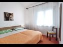 Appartamenti Ziva - by the beach; A1(6), A2(4), A3 (2+1) Baia Lozica (Rogoznica) - Riviera Sibenik  - Croazia - Appartamento - A2(4): la camera da letto