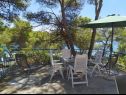Casa vacanza Vlasta - near sea: H(4+1) Primosten - Riviera Sibenik  - Croazia - la terrazza