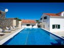 Appartamenti Modri Dragulj - with pool : A1(2), A2(4), A3(4) Razanj - Riviera Sibenik  - la piscina