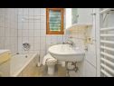 Appartamenti Modri Dragulj - with pool : A1(2), A2(4), A3(4) Razanj - Riviera Sibenik  - Appartamento - A3(4): il bagno con la toilette