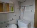 Appartamenti Zita - 50 m from sea: A1(4) Rogoznica - Riviera Sibenik  - Appartamento - A1(4): il bagno con la toilette
