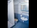 Appartamenti Zdrave - with parking; SA1(2+1), SA2(2+1), A3(4+1), A4(3+2) Rogoznica - Riviera Sibenik  - Studio appartamento - SA2(2+1): il bagno con la toilette